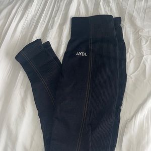 Black seamless AYBL leggings